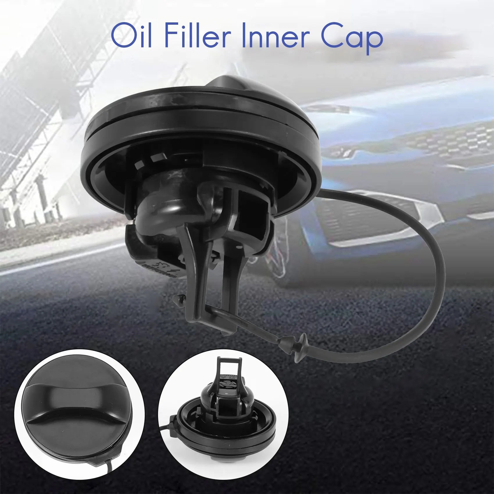 

Car Oil Fuel Filter Fuel Tank Cap For 301 3008 508 408 308 Citroen 2014 Elysee C4L Part Number:1609818980-T48C