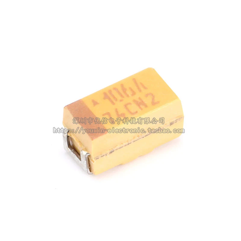 50Pieces/CASE-A-3216 SMD Tantalum Capacitor Type A 10V 10UF ±10% Code (106A) Passive Component TAJA106K010RNJ