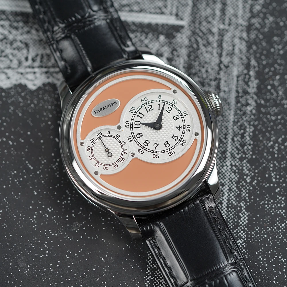 FARASUTE Retro Hangzhou Customized Automatic Mechanical Watch Men Fashion Sapphire Wristwatch Waterproof Montres Pour Hommes view 5