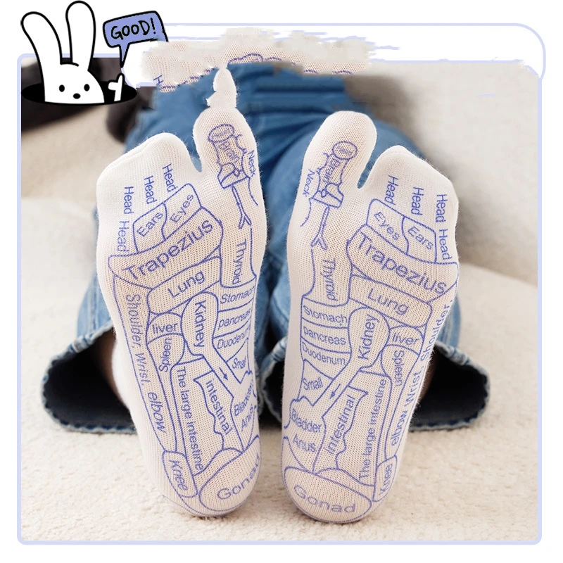 Foot Massage Acupressure Socks Relieve Tired Feet Socks Acupoint Foot Massager Reflexology Socks Physiotherapy Foot Care Tool