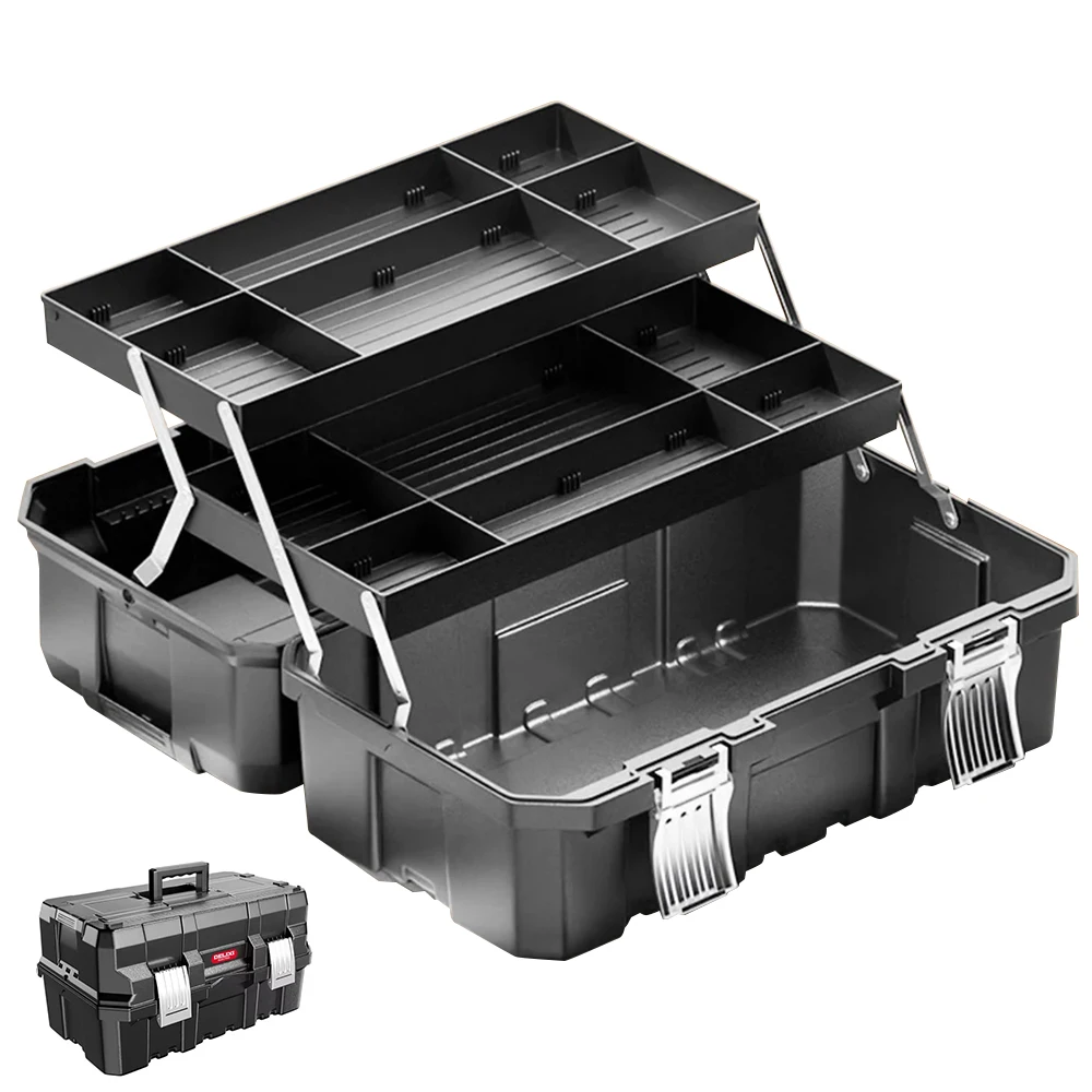 Multi-Layer Folding Tool Box Electrician Tool Organizer Multifunctional Tool Box Home Hardware Accessories Portable Storage Box