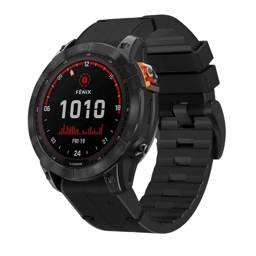 Imagen 2 del producto Correa de ajuste rápido de 26mm y 22mm para Garmin Fenix 8 E 7 7X 6 5X 5 pulsera de cuero de silicona Epix Pro Gen 2 47mm 51mm Enduro 3