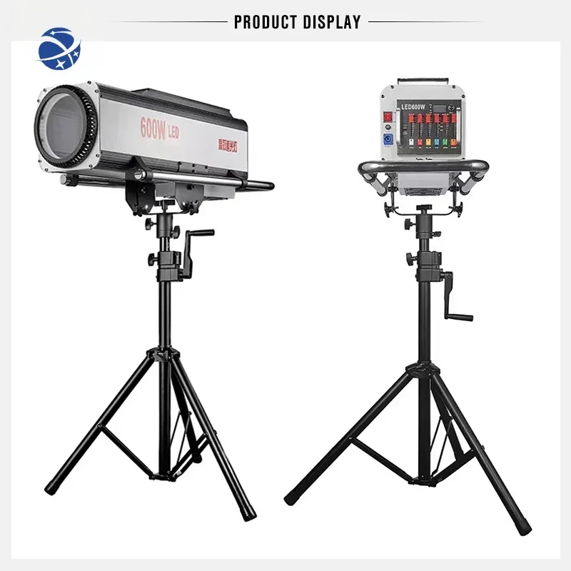 600W High Power DMX512 Focus Spotlight LED Follow Spot Light for Wedding Stage Show