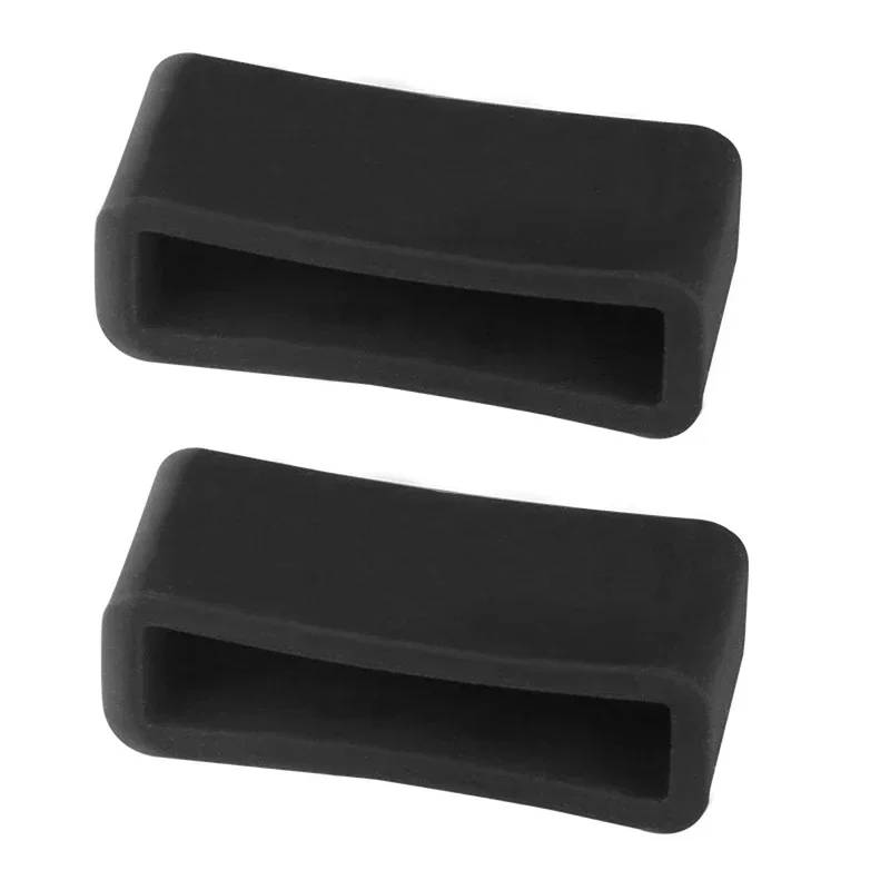 4 Stück Silikon-Armbandring, 12, 14, 16, 17, 18, 19, 20, 22, 24, 26 mm, wasserdichte Schlaufen, Sicherheitshalter, Uhrenzubehör, Gummiband-Halter – Detail 11