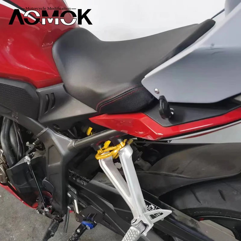 For CB650R CBR650R 2019 2020 2021 2022 2023 2024 Motorcycle Rear Footrest Pedal Remove Hole Foot Decorative Cover cb650r cbr650r