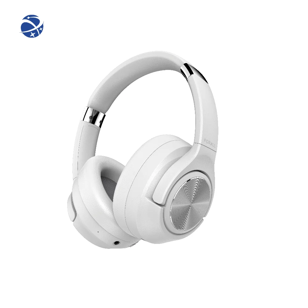 

Hybrid Active Noise Cancelling Headphones with EQ Setting Modes HiFi Sound Deep Bass Long Playtime Built -in External Mic