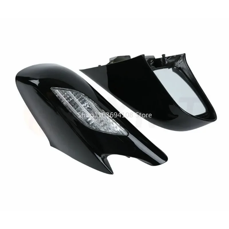 

Motorcycle Rear View Mirrors Turn Signals for Honda ST1300 ST 1300 2002-2011 ABS Plastic Left & Right