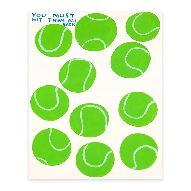 Fun Green Tapestry Anti-Anxiety Art with Fruits & Animals Print for Bedroom High-End Sofa Wall Hanging Decor