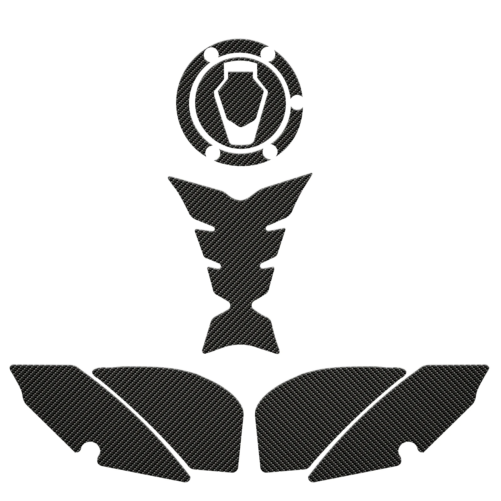 Motorrad Anti Slip Heizöl Tank Pad Seite Knie Grip Aufkleber Schutz Aufkleber Pads Für BMW G310 RR 2023 2024 2025G 310RR