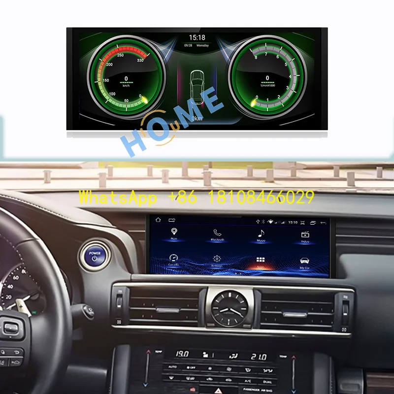 

Android 12 8+128G Car Radio GPS Navigation Multimedia Player CarPlay Autoradio for Lexus IS 200 250 300 350 200t 300h 2013-2017
