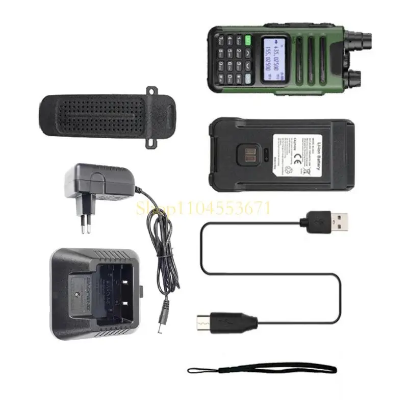 Best Seller Double Frequency Two Way Radio Type C Rechargeable Communication Device with Complete Accessories Package for UV13