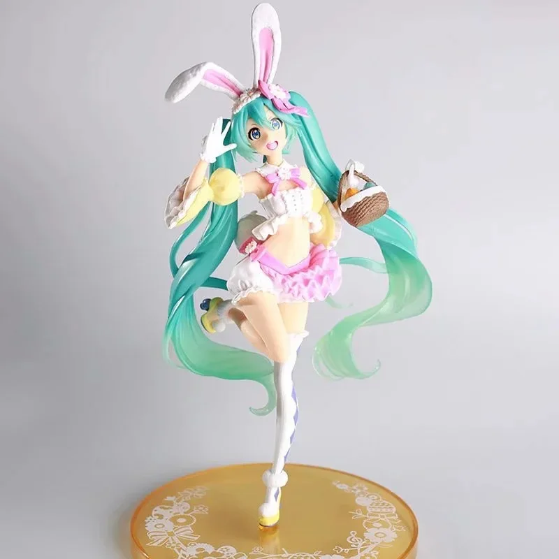 

Hatsune Miku Four Seasons Series Spring Clothes Ver Rabbit Ears Hatsune Boxed Figure Ornament Model