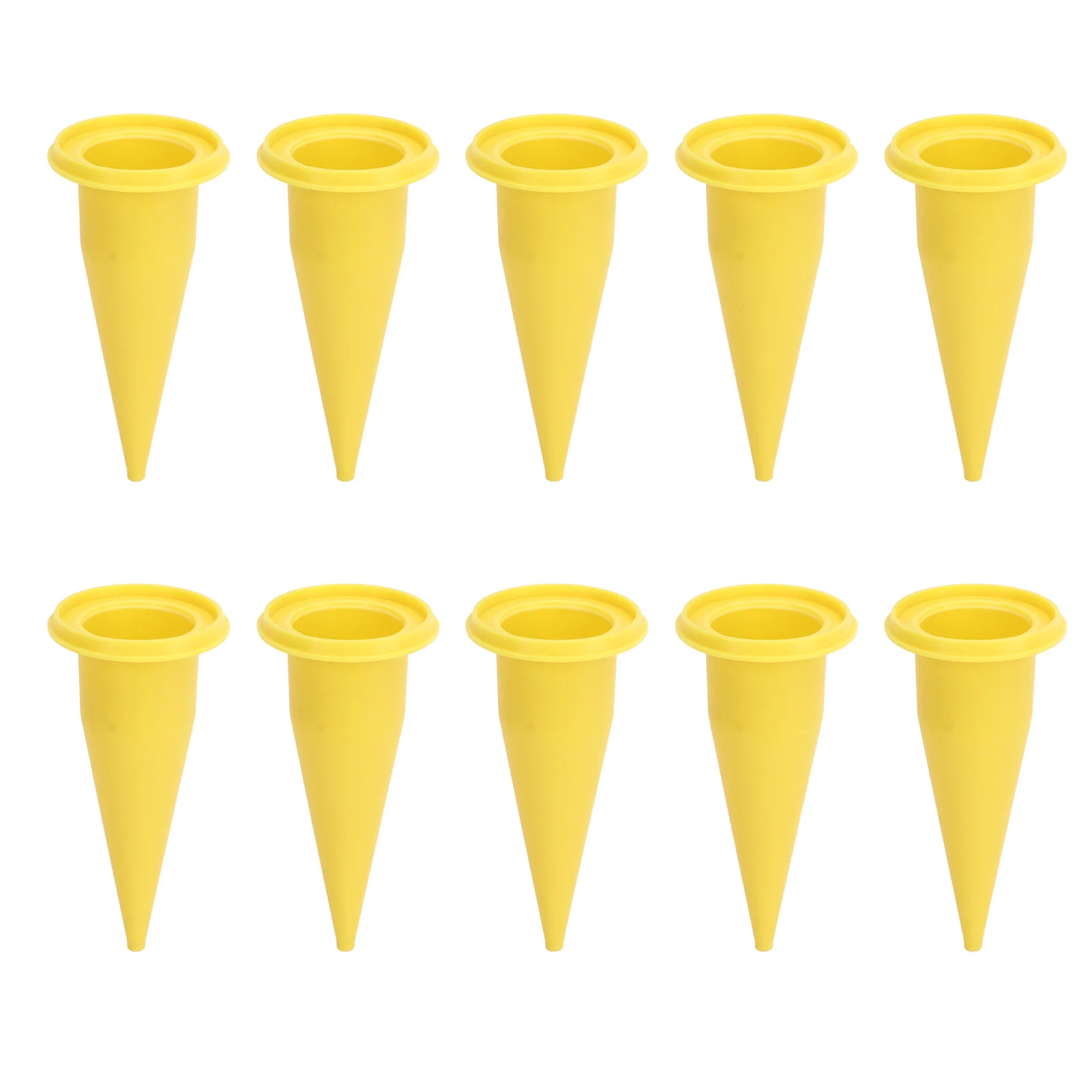 50Pcs Caulk Cone Nozzle PE Plastic Fine Tip Reusable Caulking Nozzle for Sealant Glue