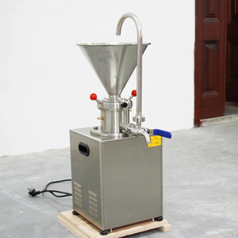 

Colloidal Chocolate Bean Jam Crushing Grinder JMC60 Stainless Steel Peanut Mozzarella Grinder 220V/110V Vertical Refiner