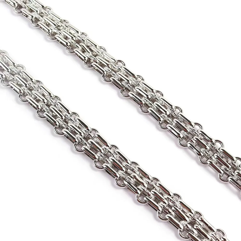 120CM Metal Chain Steel Bag  Replacement  Shoulder Strap for Handbag Purse Handle