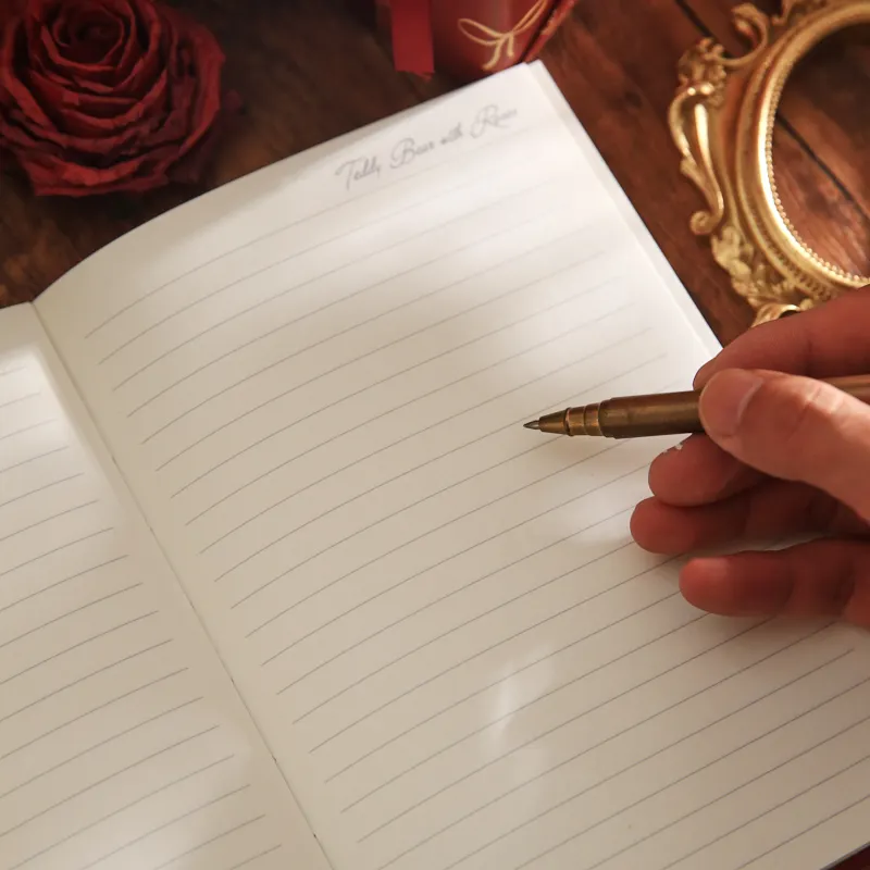 224 ورقة/كتاب الدب الصغير سلسلة منزل رومانسي لطيف دفتر الطالب مخطط كتيب مدرسة مكتب لوازم مكتبية #4