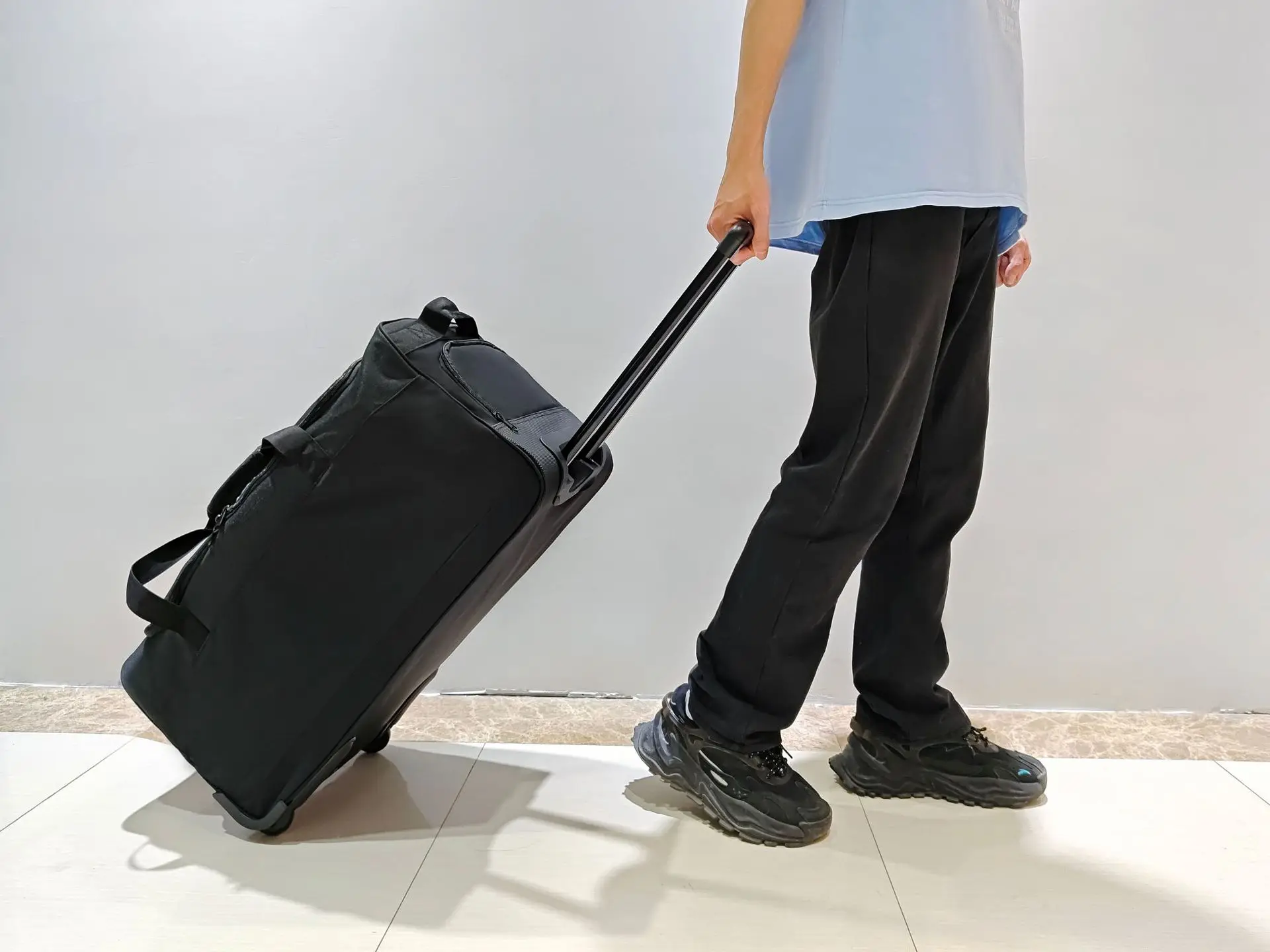 Borse Trolley sportive professionali per uomo borsa da viaggio con scomparto per scarpe borsa da viaggio per allenamento di calcio da uomo