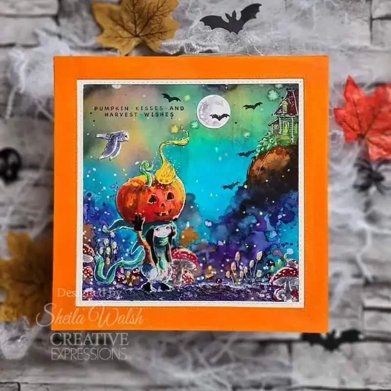 Trick or Treat 6 In X 8 In Halloween Clear Stamps No Dies Scrapbooking Materiales Silicone Stamp Album Card Craft Making Signet