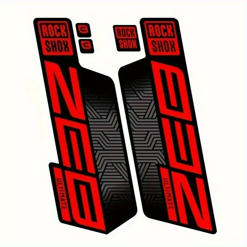 

Наклейка ZEB Ultimate Flight Attendant для мотоциклов и велосипедов - Новая наклейка на переднюю вилку 2026 года, неоновая/синяя/фиолетовая/красная/черная/белая/бирюзовая