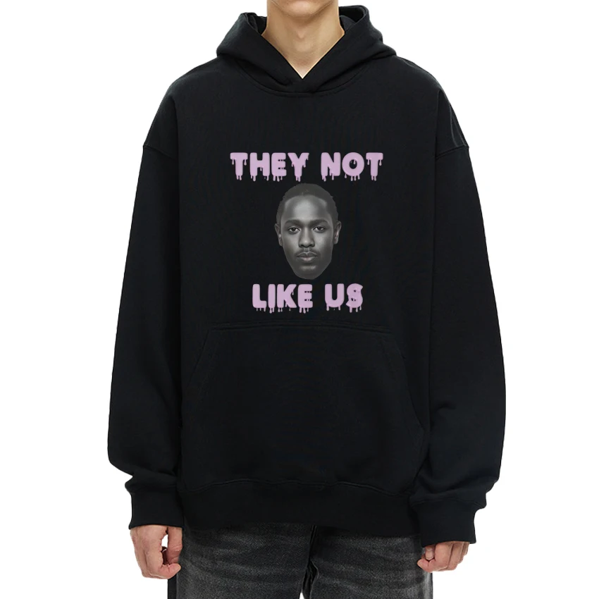 

Rapper Kendrick Lamar They Not Like Us Graphic Hoodie Men Women hip hop vintage streetwear Unisex Fleece Long sleeve Sweatshirt