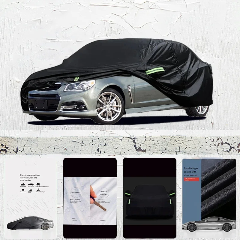 

For-Chevrolet-ss-Anti-UV-Sun-Shade-Rain-Snow-Resistant-Dustproof-Black-Cover-Car-umbrella-Full