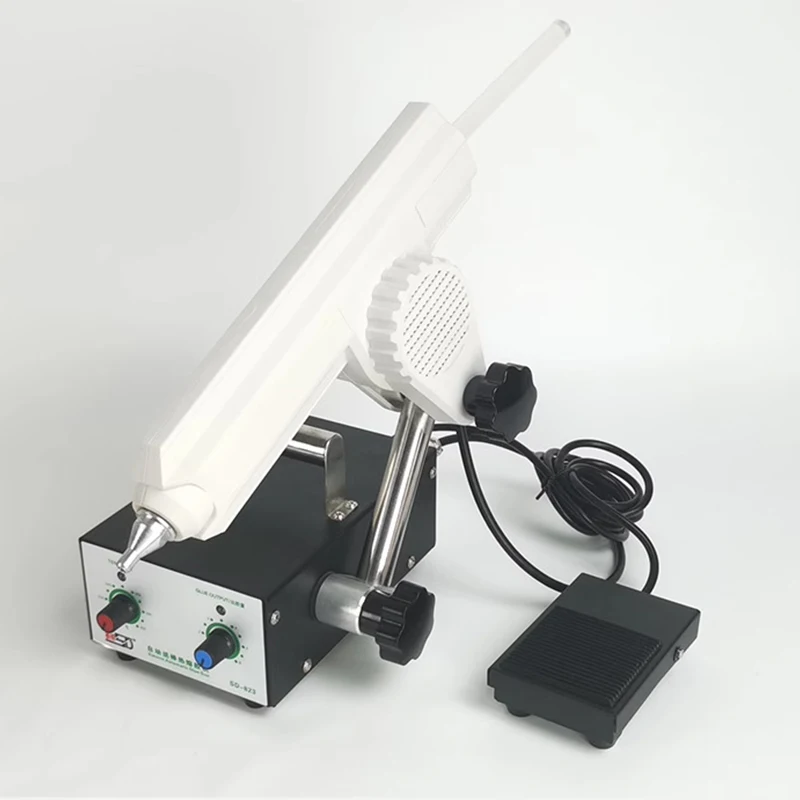 250W Electric Hot Melt Glue Machine Pedal Type Electric Glue Applicator Glue Gun Automatic Glue Dispensing Hot Melt Glue Machine