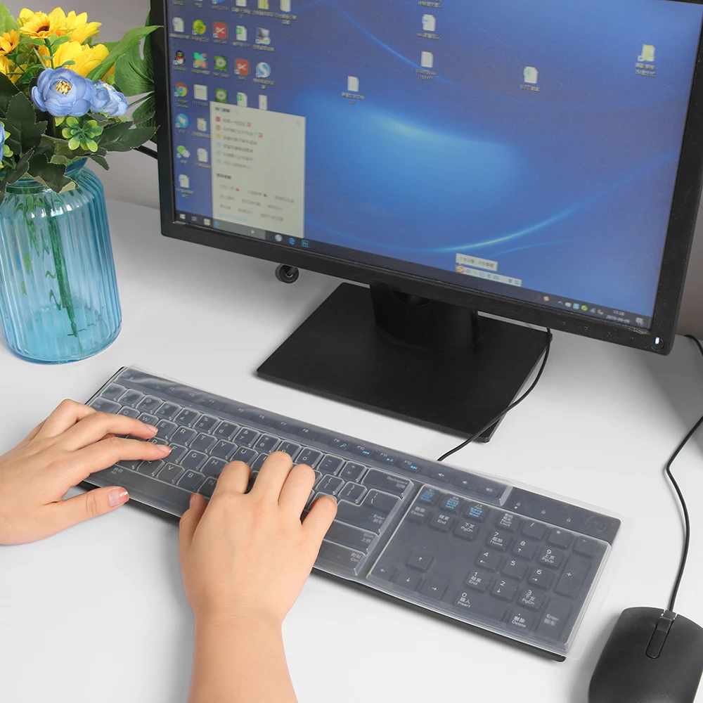 Notebook Keyboard Film Waterproof and Dustproof Keyboard Films Silicone Protective Film Cartoon Dustproof Cover Universal Films