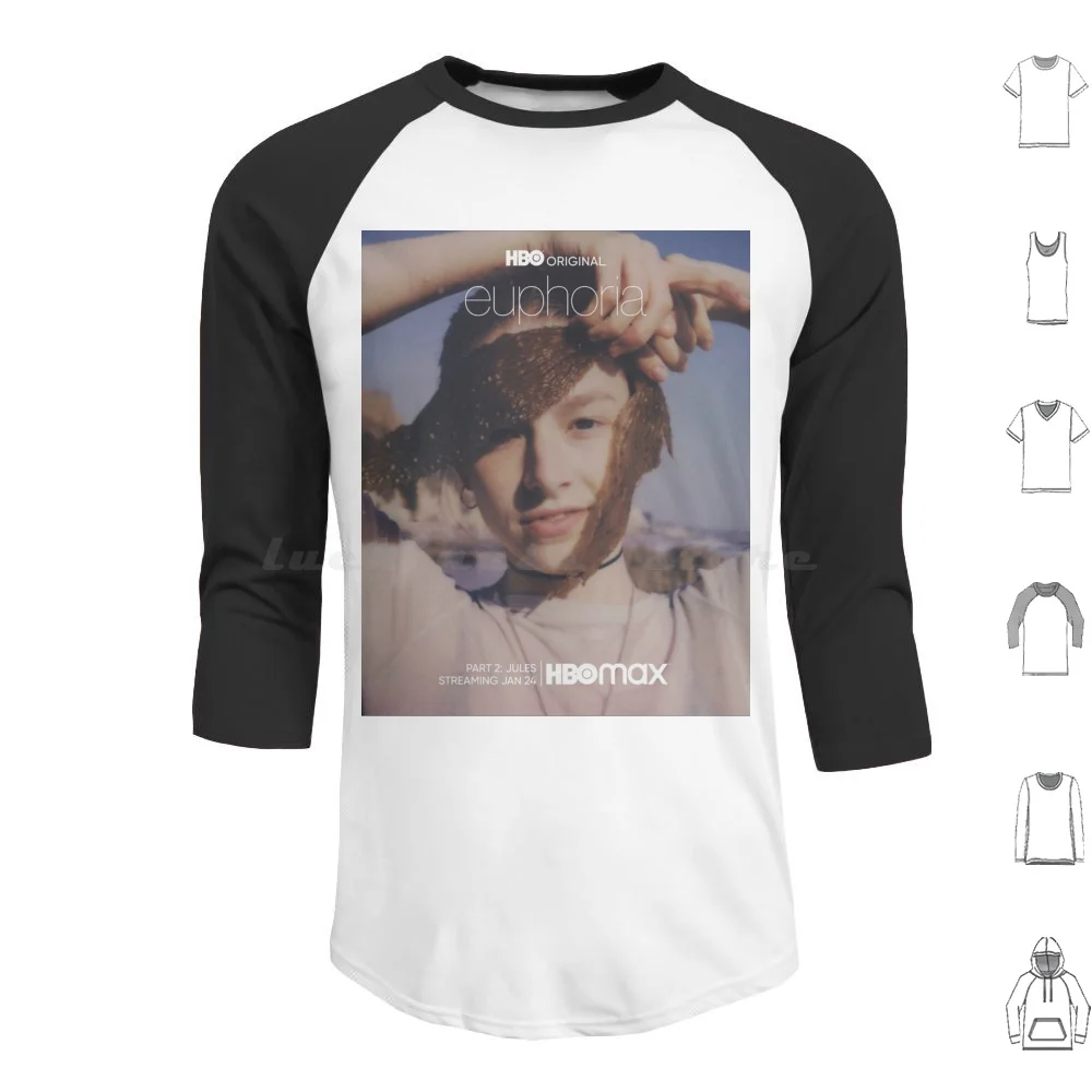 Euphoria Part 2 Hoodies à manches longues Movie Film Cool 2019 2020 2021 Trend