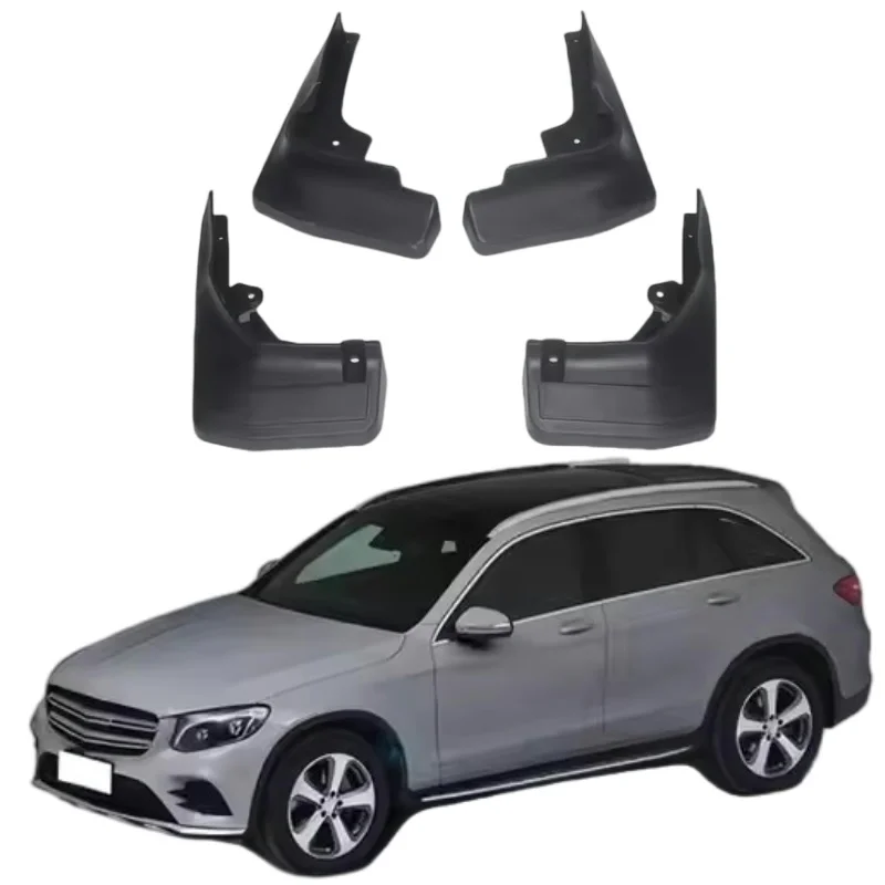 

Modification Car Parts PP+TPR Car mudflaps mudguard fender for GLC 300L 2020-