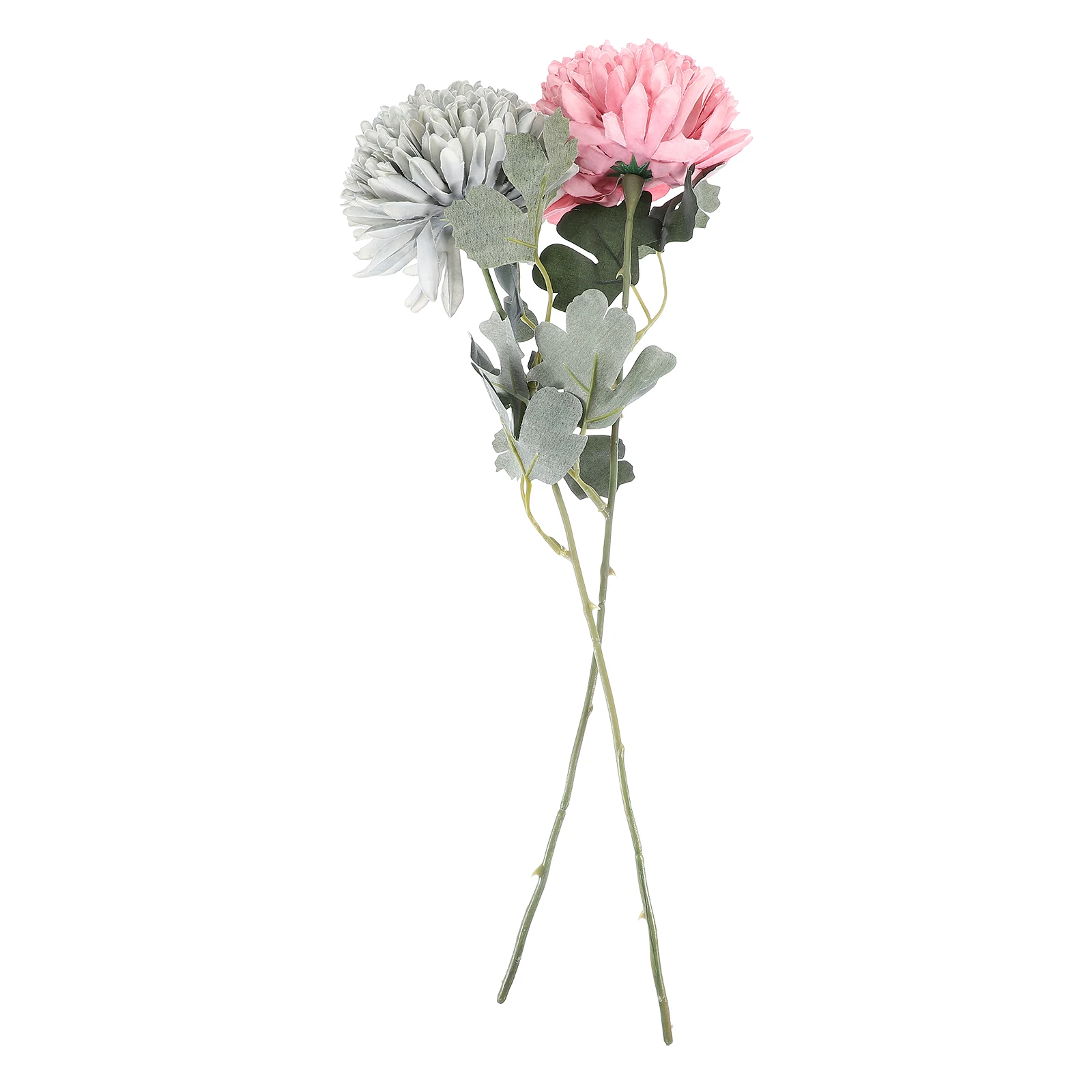 

2pcs Faux Dandelion Branch Vase Decor Flower Arrangement Home Décor Artificial Flower Branch for Living Room Environmentally