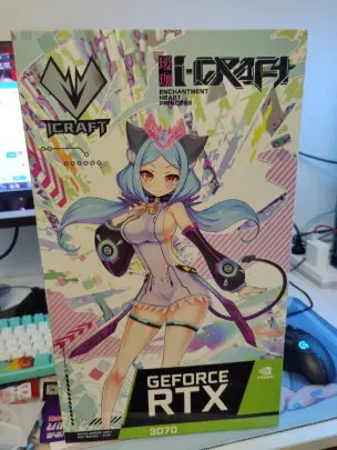 Maxsun GeForce RTX 3070 ICraft OC 8G  Non Lhr Graphic Card Lhr GPU Video Card