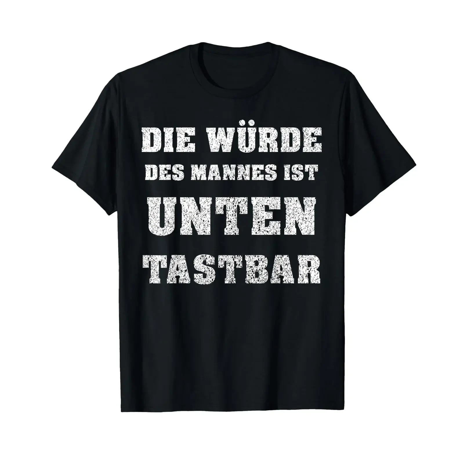 T-shirt « La Dignité de l'Homme Est Tactile » – Meme Enfermier Vintage, Lavé, Respirant, Streetwear Légèrement Polyvalent et Doux