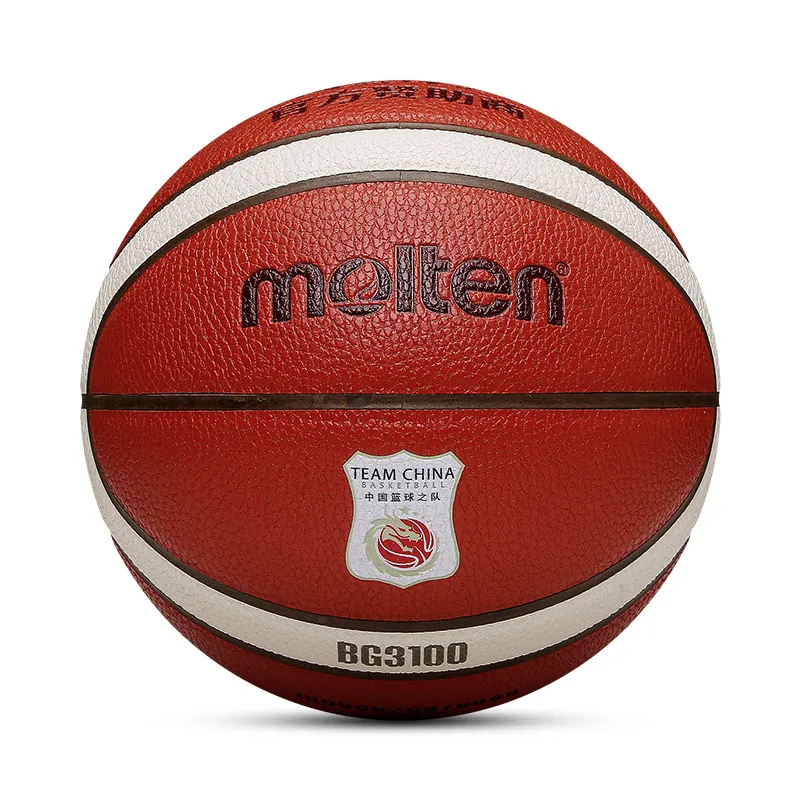 Molten originele basketbalballen China Nationaal team basketbal maat 7, maat 6, slijtvast wedstrijdtraining baloncesto