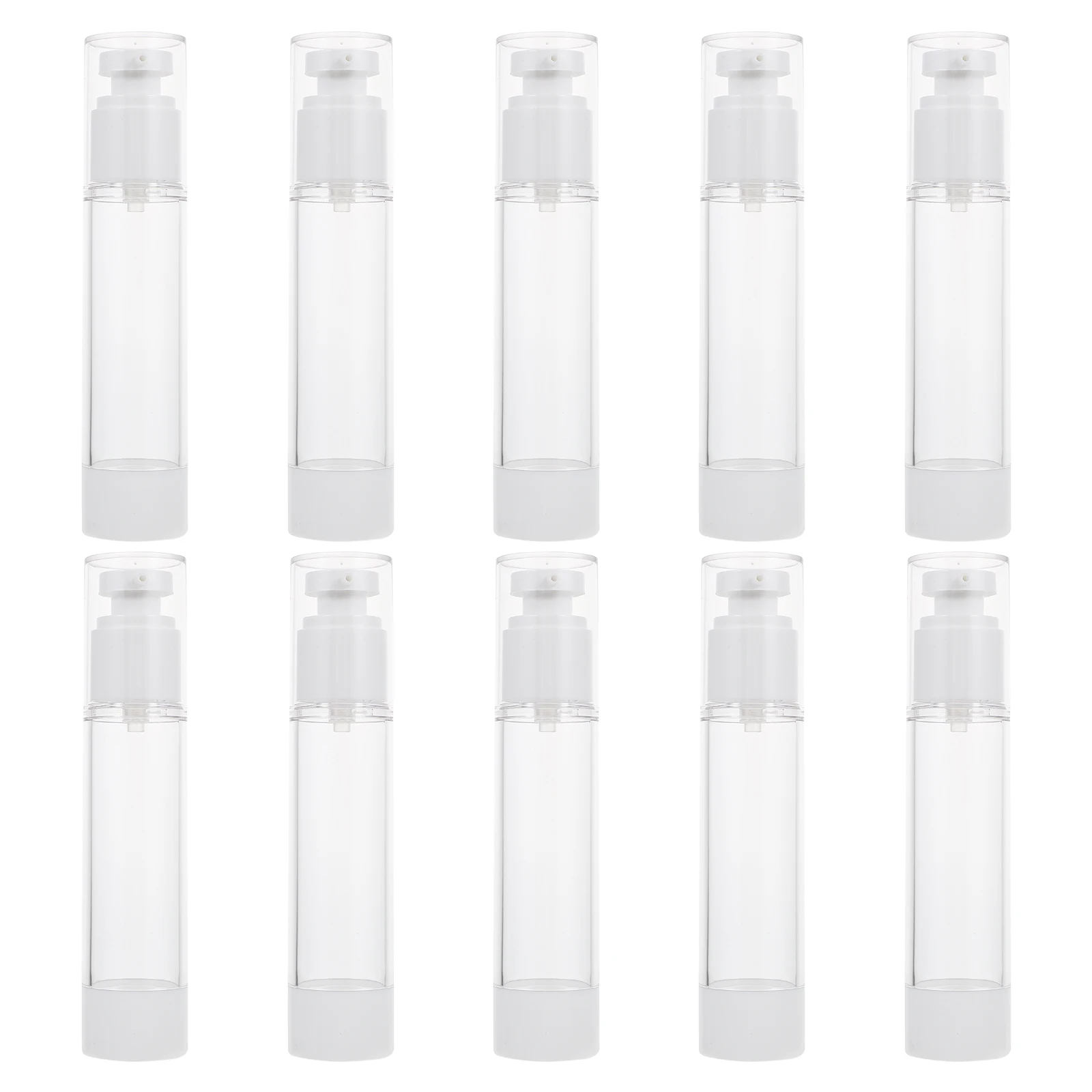 Sous-bouteilles de Lotion réutilisables, étanches, pour voyage, émulsion, pour shampoing, Lotion pour le corps, nettoyant pour le visage, aspirateur, 10 pièces