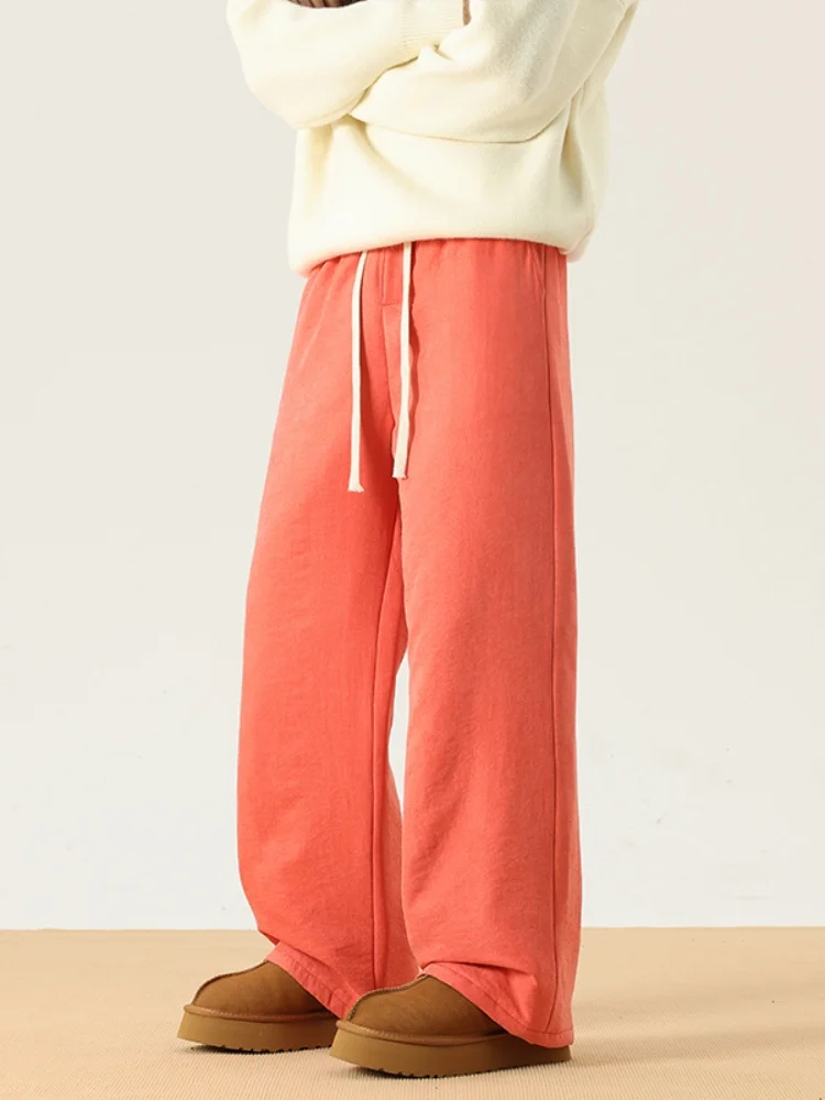 

Men's Winter Thiened Warm Anti-Cold Straight Leg Pants Cotton Trousers for Outdoor Wear in Extreme Cold Temperatures up to ...