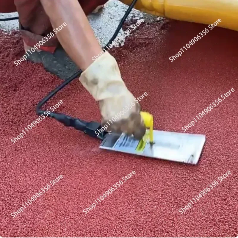 EPDM Rubber Granule Electric Trowel, Small Heated Trowel for Plastic Track Construction, Lightweight & Easy to Operate