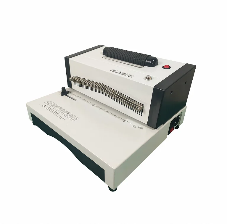 High Quality A4 Manual Heavy Duty Paper Book Spiral Coil Binding Machine