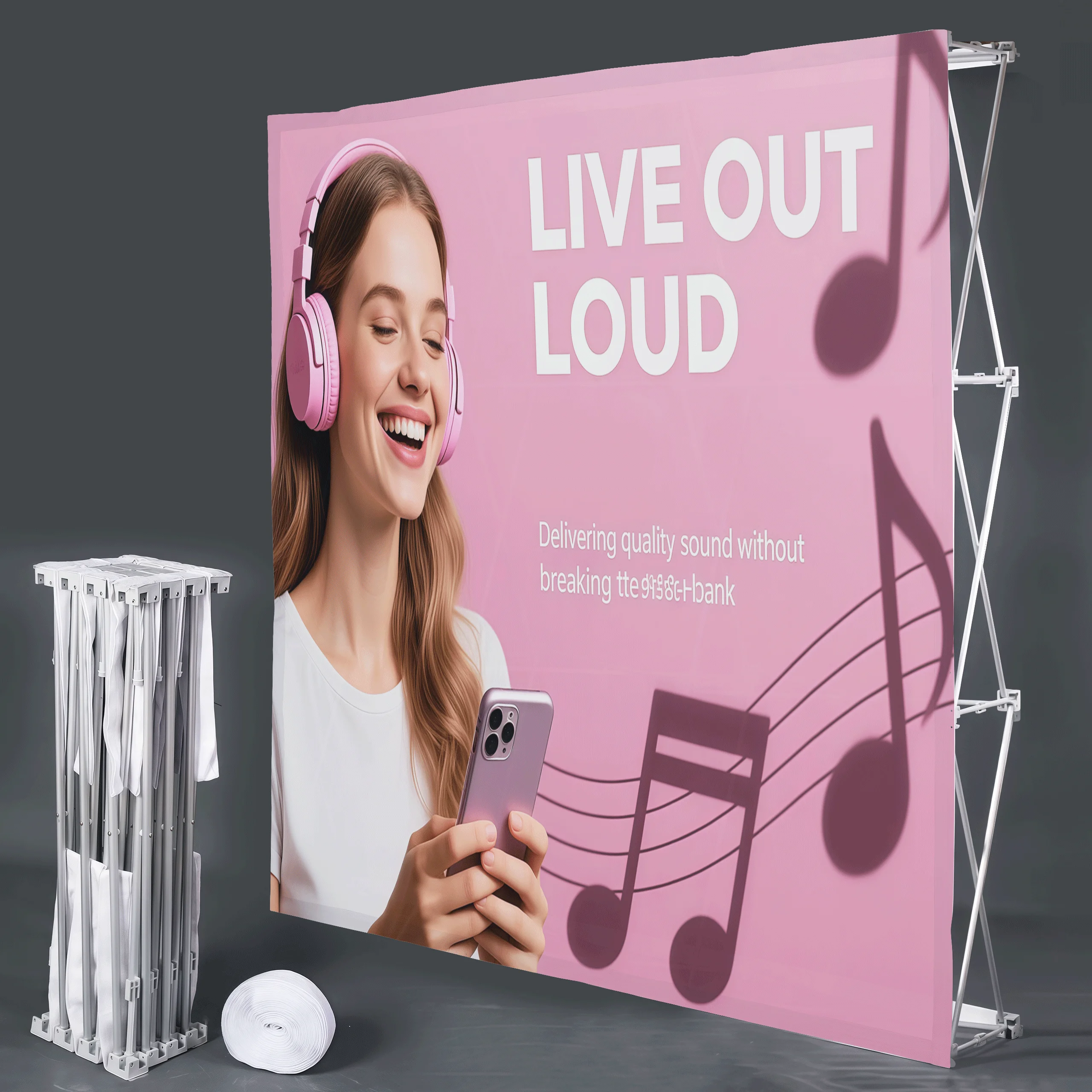 Made in China Pop-up Display Background Frame Background Frame Booth