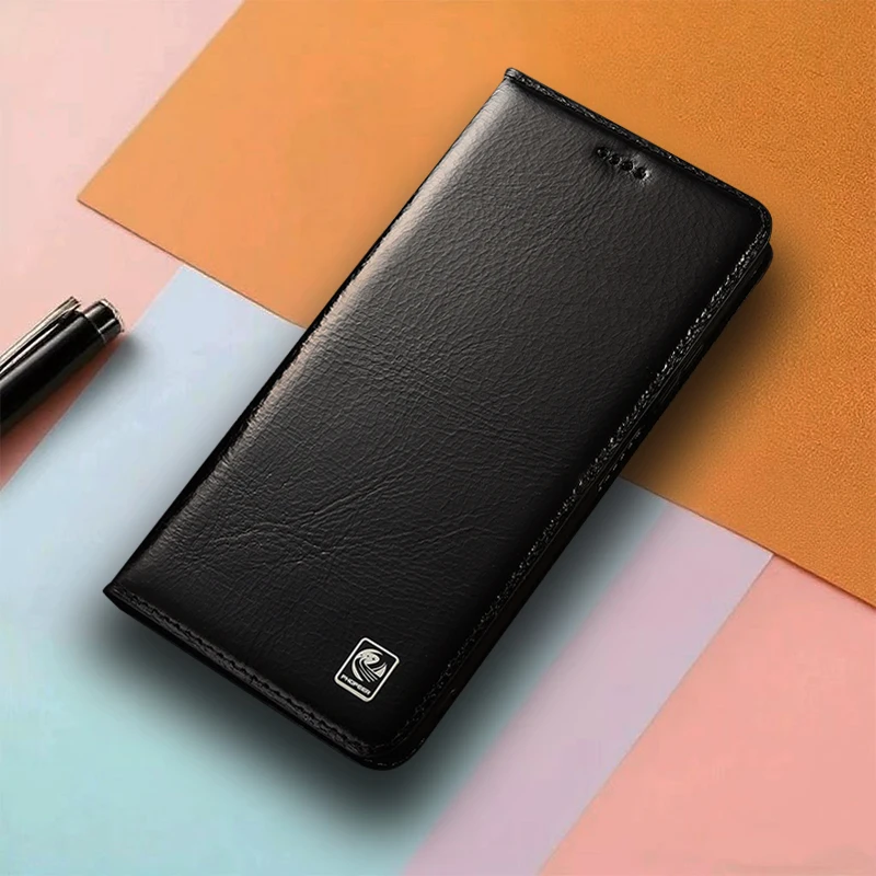 

Genuine Leather Flip Case For Huawei Nova 8 8i 9 9Z 10 11 11i 12 12i 13 13i 14 SE Pro Ultra Phone Cover Card Case ShuiRui Series