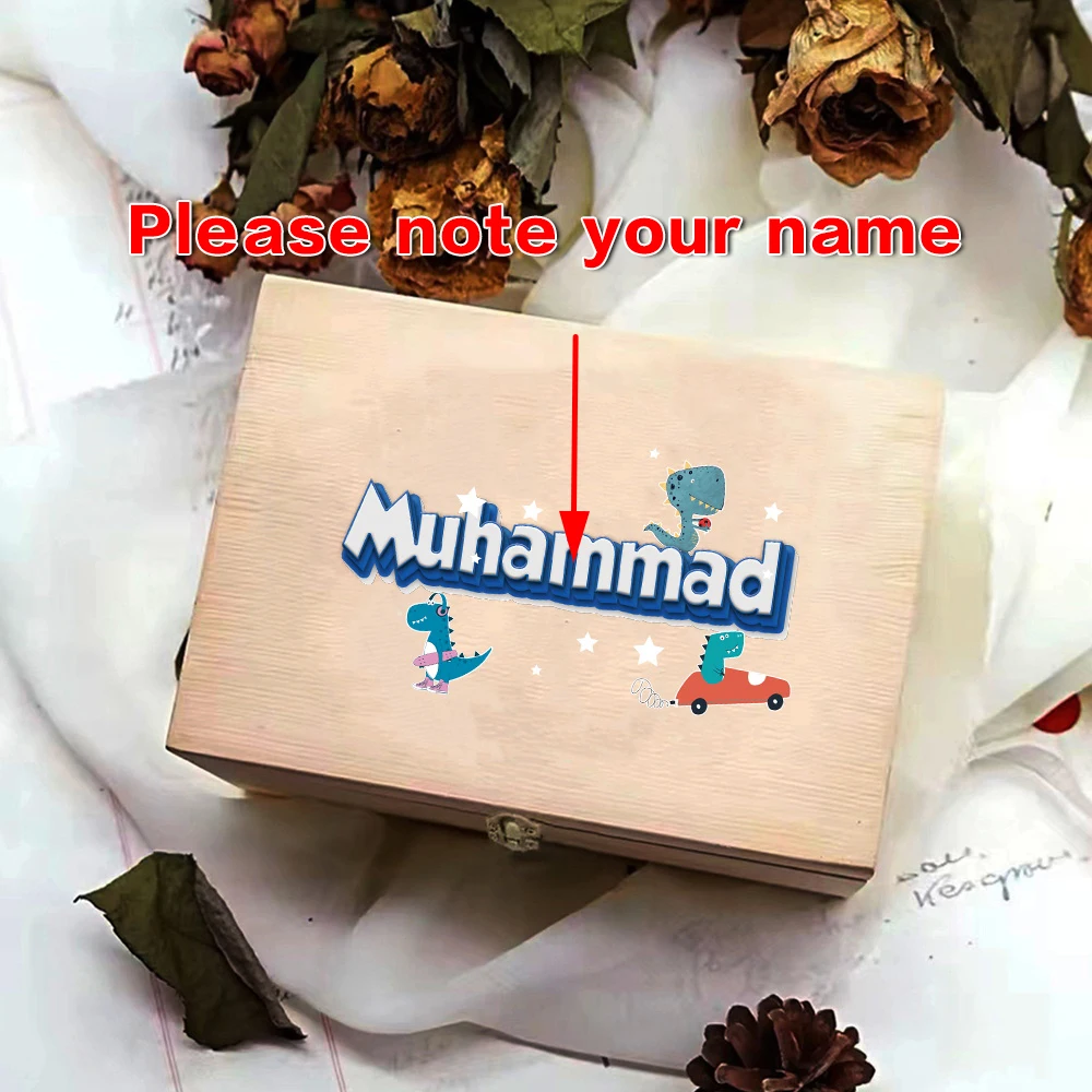 

Customized Name Wooden Keepsake Organizer Jewelry Display Box Handmade Vintage Ring Chest Storage Gift Container Decoration Home