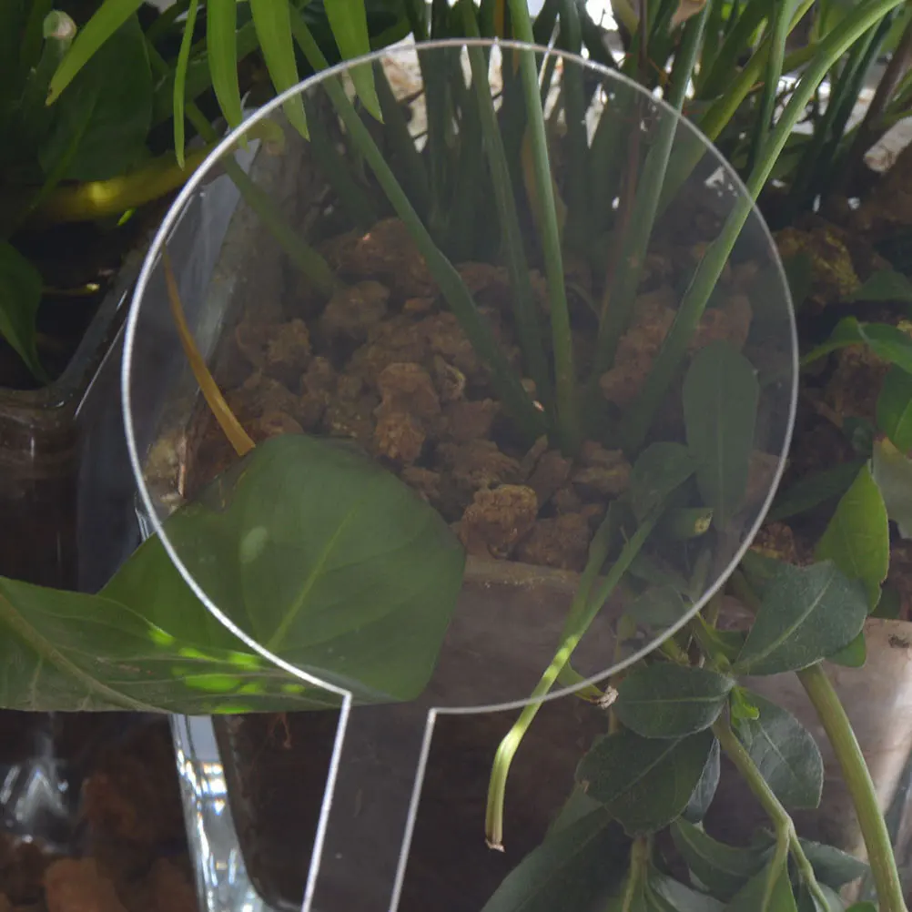 

12 Pcs Acrylic Plant Markers Waterproof Reusable Garden Labels for Flowers Gardening Tools Household Greenhouse