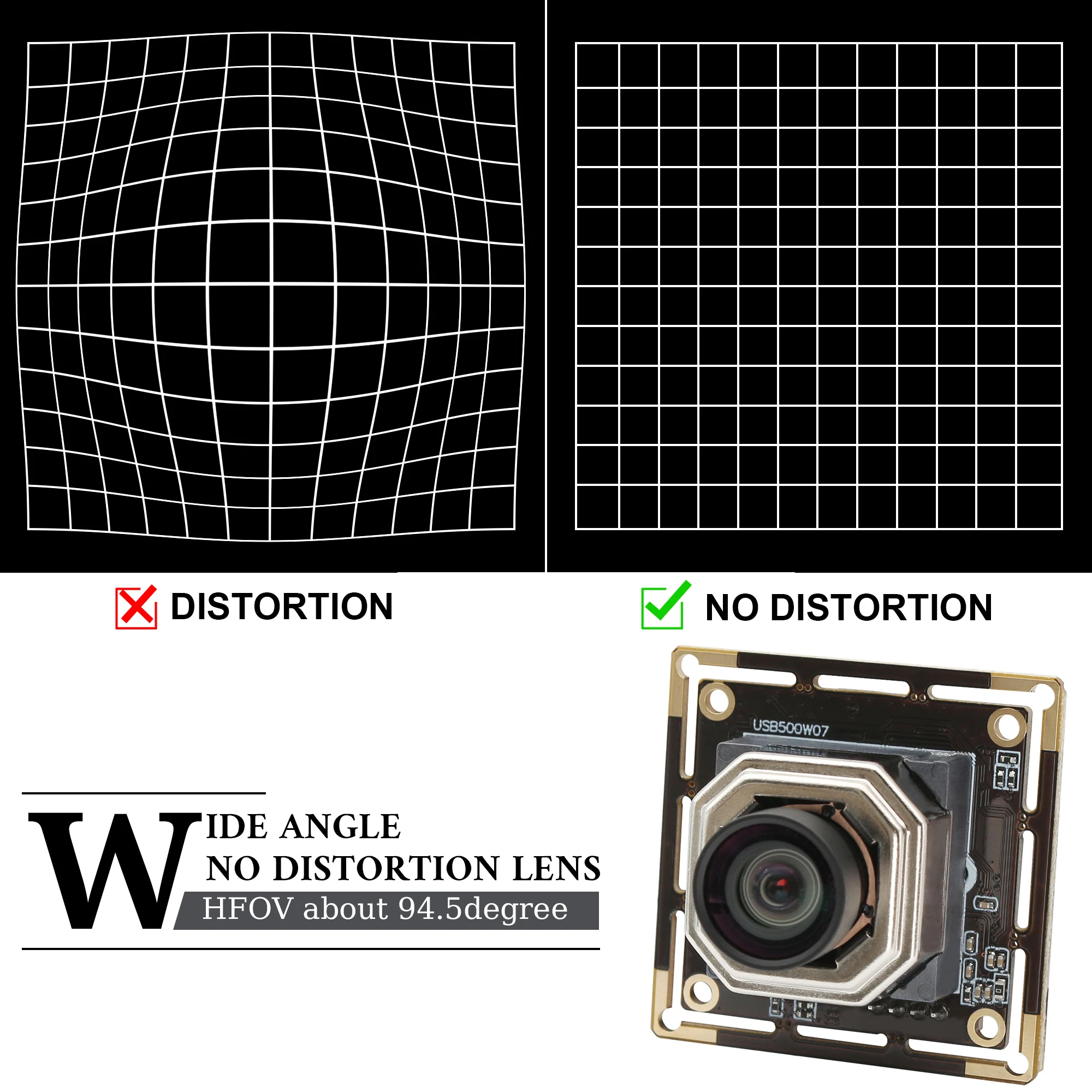 ELP-Caméra grand angle AutoFocus, technologie de caméra USB, pas de distorsion, Lightburn, 1944P, UVC, carte Webcam HD pour Windows, Linux, Mac OS, 5MP