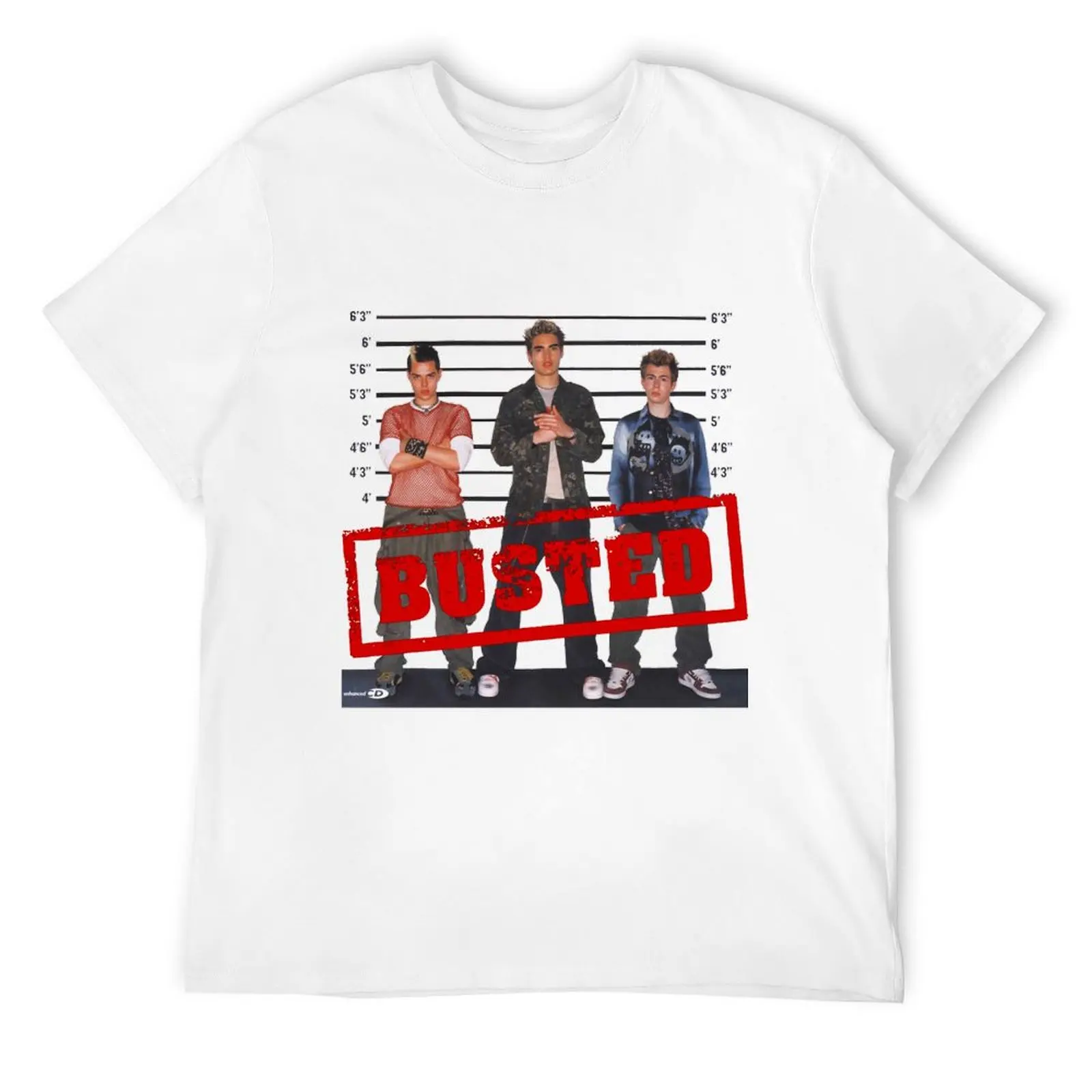 Busted circa 2002 T-Shirt custom t-shirts sports fans mens workout shirts