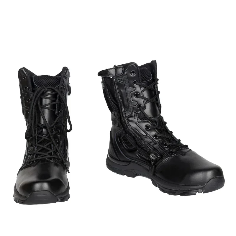 Tattiche aggiornate Stivali da allenamento da combattimento Uomo all\'aperto Campeggio Anti-usura Scarpe da trekking a risposta rapida Pesca Caccia