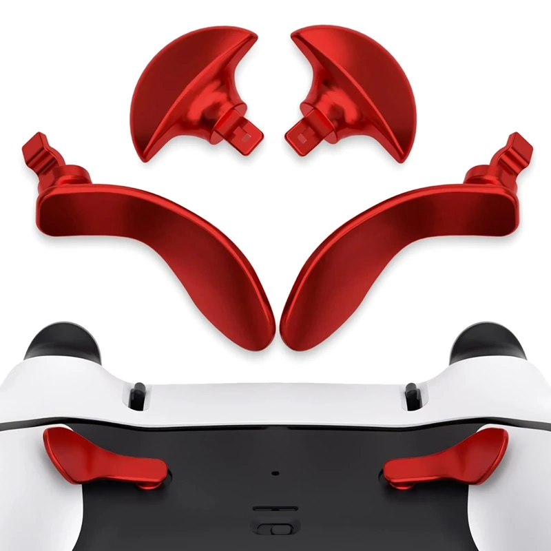 For Controller, Metallic Replacement Interchangeable 4PCS Metal Back Buttons for Controller [To&-e-]