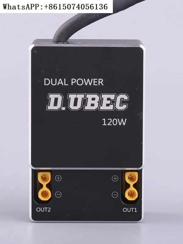 D.UBEC， The dual output ammeter power module supports 4-18S input for aircraft model flight control