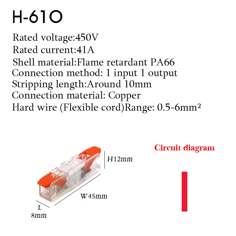 Wire Connectors, Electric Push-in Terminal Blocks