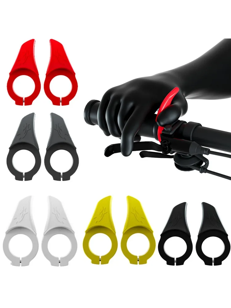 AliExpress Bicycle Vice Handle Mountain Bike Shark Handlebar Relieve Fatigue MTB Road Bike Grip Vice Handle Bicycle Accessories