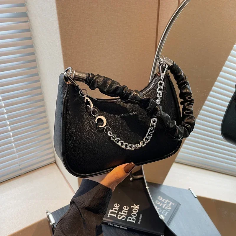 

Versatile Crossbody Handbag Fashionable Women 2025 New Personalized Simple Shoulder Bag Una Bolsa De Hombro