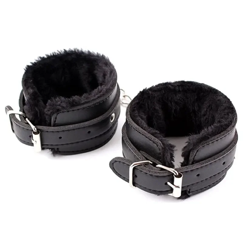 أصفاد الكاحل الإناث أصفاد الجنس الرقيق ألعاب الزوجين أصفاد الجنس حزام قابل للتعديل